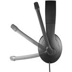 Hama HS-USB300 PC Office Headset, slúchadlá, USB, čierne