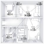 Hama IR115M, internetové rádio, Multiroom/App ovládanie, čierne