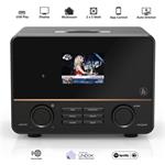 Hama IR115M, internetové rádio, Multiroom/App ovládanie, čierne