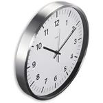 Hama Java, nástenné hodiny, riadené rádiovým signálom, 35 cm, strieborné