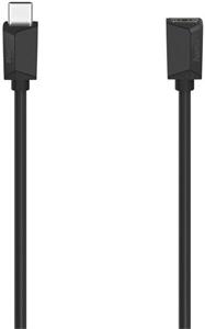 Hama kábel Full-Featured USB-C 3.2 Gen1, predlžovací 0,5 m