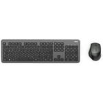 Hama KMW-700, set bezdrôtovej klávesnice a myši, antracitová/čierna, tiché
