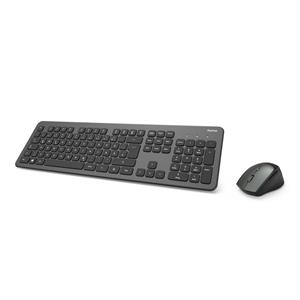 Hama KMW-700, set bezdrôtovej klávesnice a myši, antracitová/čierna, tiché
