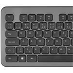 Hama KW-700 bezdrôtová klávesnica, antracitová/čierna