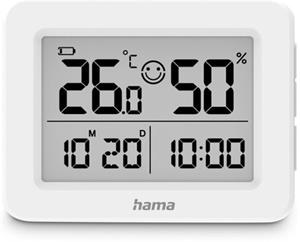 Hama Lefkada, teplomer/vlhkomer, digitálny, biely