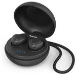 Hama LiberoBuds, bluetooth štupľové slúchadlá, bezdrôtové, nabíjacie puzdro, čierne