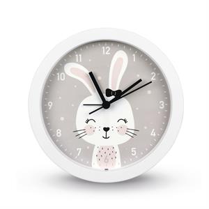 Hama Lovely Bunny, detské stolné hodiny s budíkom