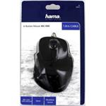 Hama MC-500, optická káblová myš, tichá