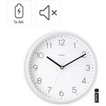 Hama Menorca, nástenné hodiny, riadené rádiovým signálom, 25 cm, biele