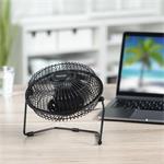 Hama Metal, stolový USB ventilátor, 2 stupne rýchlosti, 20 cm