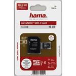 Hama microSDHC 16 GB + adaptér