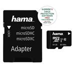 Hama microSDXC 64GB + adaptér