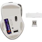 Hama Mirano, bezdrôtová laserová myš, tichá, biela, silent