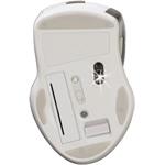 Hama Mirano, bezdrôtová laserová myš, tichá, biela, silent