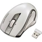 Hama Mirano, bezdrôtová laserová myš, tichá, biela, silent