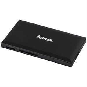 Hama multi čítačka kariet, pre SD/mSD/CF/MS, čierna