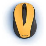 Hama MW-400 V2, bezdrôtová optická myš MW-400 V2, ergonomická, žltá/čierna