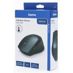 Hama MW-600 bezdrôtová optická myš, USB-A/USB-C, čierna