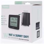 Hama Mykonos, meteostanica, bezdrôtový zrážkomer/vonkajší senzor, batérie, čierna