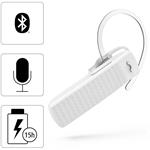 Hama MyVoice1500, Bluetooth headset mono, pre 2 zariadenia, Siri, Google Assist., biely