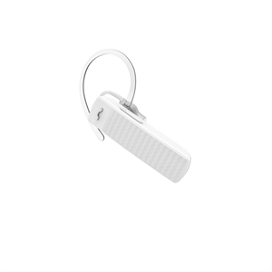 Hama MyVoice1500, Bluetooth headset mono, pre 2 zariadenia, Siri, Google Assist., biely