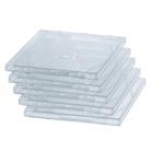 Hama náhradný CD/DVD obal, priehľadný, 5 ks