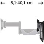 Hama nástenný držiak TV, 100x100, pohyblivý (2 ramená)