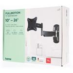 Hama nástenný držiak TV, 100x100, pohyblivý (2 ramená)