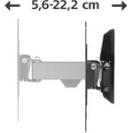 Hama nástenný držiak TV, 200x200, pohyblivý (1 rameno)