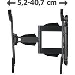 Hama nástenný držiak TV, 400x400, pohyblivý, 35 kg