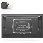Hama nástenný držiak TV, až 90", 800x600, fixný