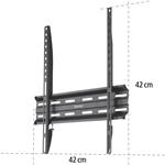 Hama nástenný držiak TV, fixný do 65", 400x400