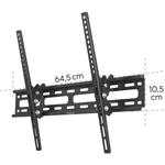 Hama nástenný držiak TV, naklápací, 600x400