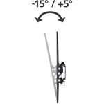 Hama nástenný držiak TV, naklápací, 600x400