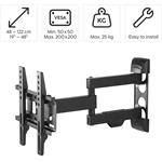 Hama nástenný držiak TV, pohyblivý, 50x50 až 200x200