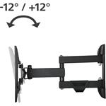 Hama nástenný držiak TV, pohyblivý, 50x50 až 200x200