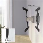 Hama nástenný držiak TV Ultraslim, 600x400, pohyblivý