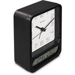 Hama Pag, budík so zobrazením teploty a vlhkosti vzduchu, tichý chod, čierny