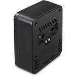 Hama Pag, budík so zobrazením teploty a vlhkosti vzduchu, tichý chod, čierny