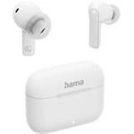 Hama Passion Clear II, bluetooth slúchadlá, štuple, ANC/ENC, TWS, biele
