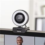 Hama PC webkamera s kruhovým svetlom X850 Pro, QHD, autofokus, diaľkový ovládač