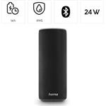 Hama Pipe 3.0, Bluetooth reproduktor, vode odolný podľa IPX5, 24 W, 10 svetelných režimov, čierny