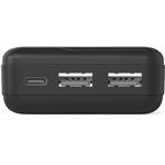 Hama Pocket 10, powerbanka 10000 mAh, 2,1 A, výstup: 2x USB-A, čierna