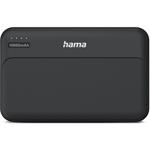 Hama Pocket 10, powerbanka 10000 mAh, 2,1 A, výstup: 2x USB-A, čierna