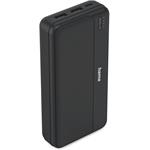 Hama Pocket 20, powerbanka 20000 mAh, 2,1 A, výstup: 2x USB-A, čierna
