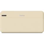 Hama Pocket 20, powerbanka 20000 mAh, 2,1 A, výstup: 2x USB-A, piesková