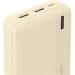 Hama Pocket 20, powerbanka 20000 mAh, 2,1 A, výstup: 2x USB-A, piesková