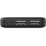 Hama Pocket 5, powerbanka 5000 mAh, 2,1 A, výstup: 2x USB-A, čierna
