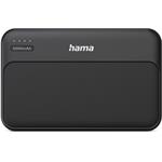 Hama Pocket 5, powerbanka 5000 mAh, 2,1 A, výstup: 2x USB-A, čierna