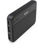 Hama Pocket 5, powerbanka 5000 mAh, 2,1 A, výstup: 2x USB-A, čierna